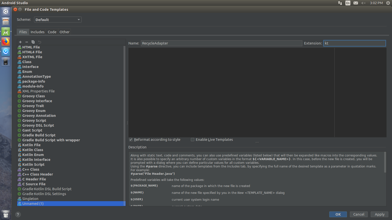 How to create custom Live template in Android Studio - Goldenmace IT ...