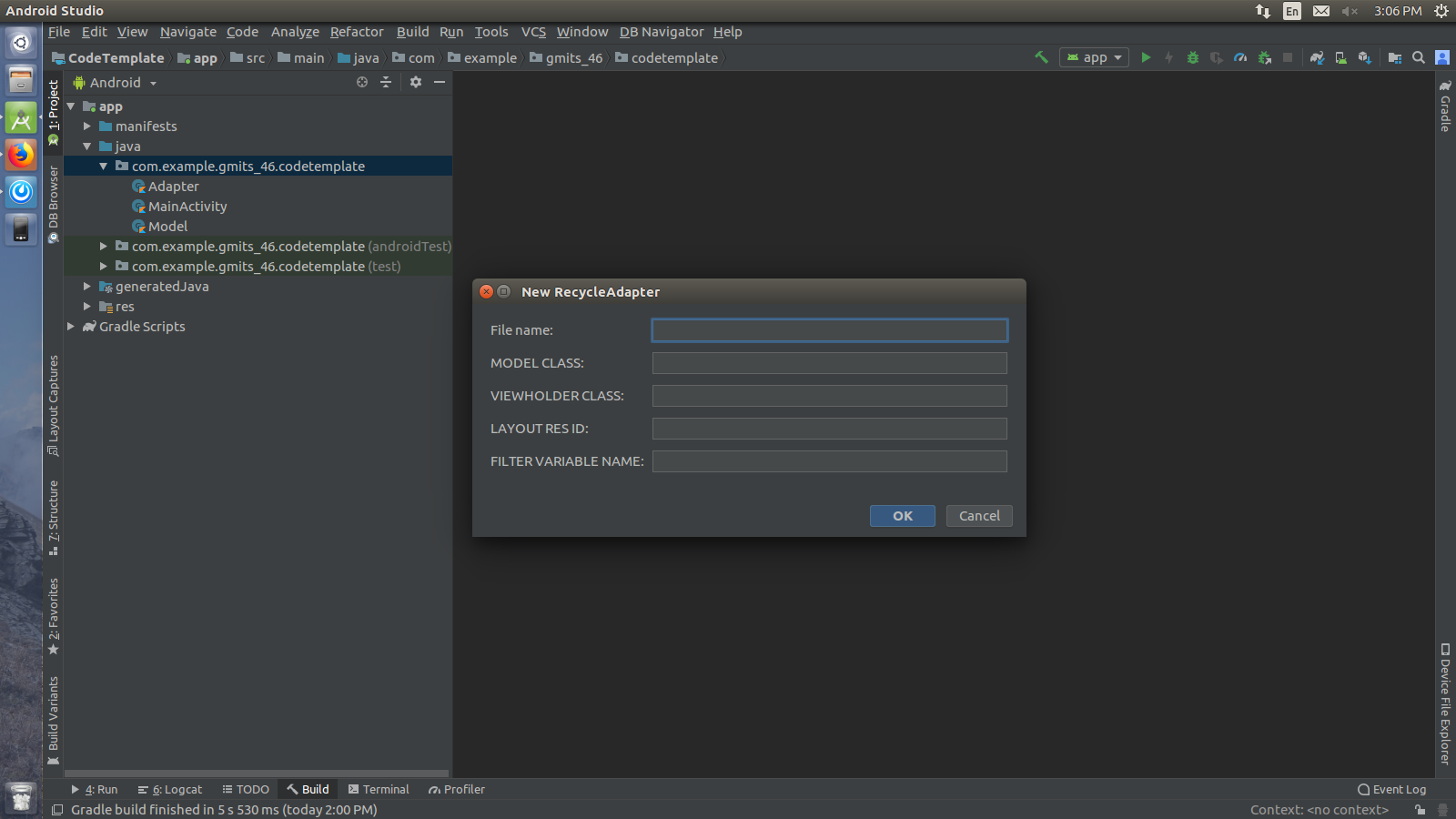 how to insert a variable into a toast android studio